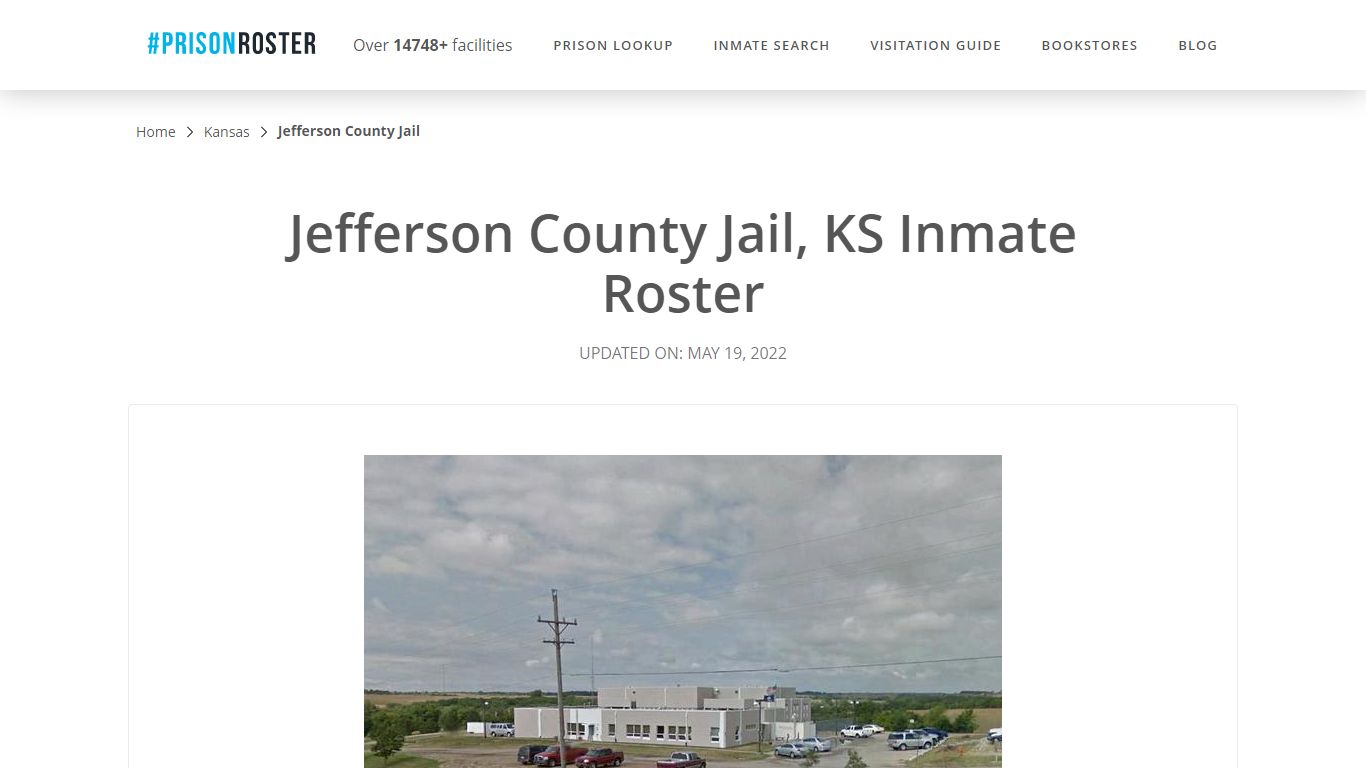 Jefferson County Jail, KS Inmate Roster